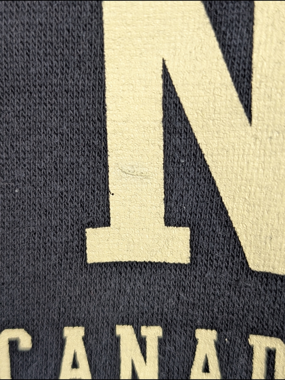 Y2K Vintage Banff Canada Navy Crewneck Sweatshirt Unisex M Canadiana Souvenir - Picture 5 of 6